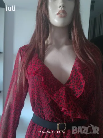 рокля с къдрици , снимка 4 - Рокли - 55753320