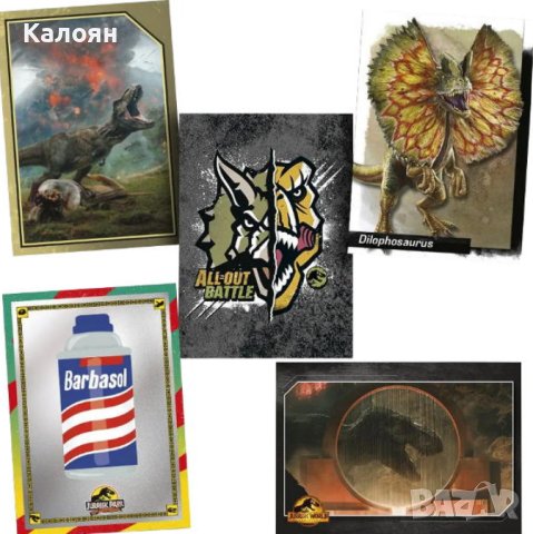 Албум за карти Панини 30 години Джурасик Свят, снимка 4 - Колекции - 41042486