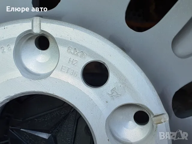 Джанти Мерцедес 5х112x6J16 EТ36, снимка 12 - Гуми и джанти - 50201001