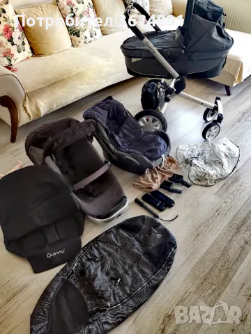 Детска количка Quinny Buzz 3в1, снимка 2 - Детски колички - 49331944