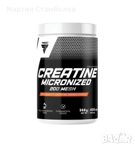 Trec Nutrition Creatine Micronized 200 Mesh | 400 капсули