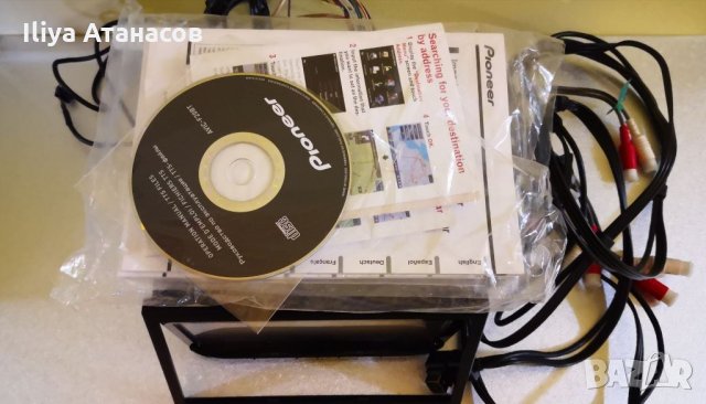 Pioneer AVIC F20BT AV приемник Sat Nav с Bluetooth DVD Mp3-CD , снимка 5 - Аудиосистеми - 35882424