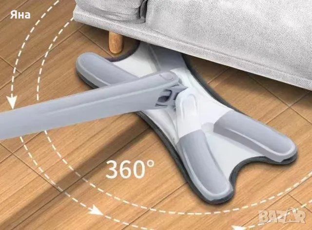 Уред с микрофибърна подложка за миене на под, снимка 4 - Мопове, кофи, четки и метли - 48070850