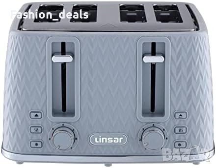 Нов Тостер за 4 филийки Функции за размразяване 7 степени на изпичане Дом Кухня