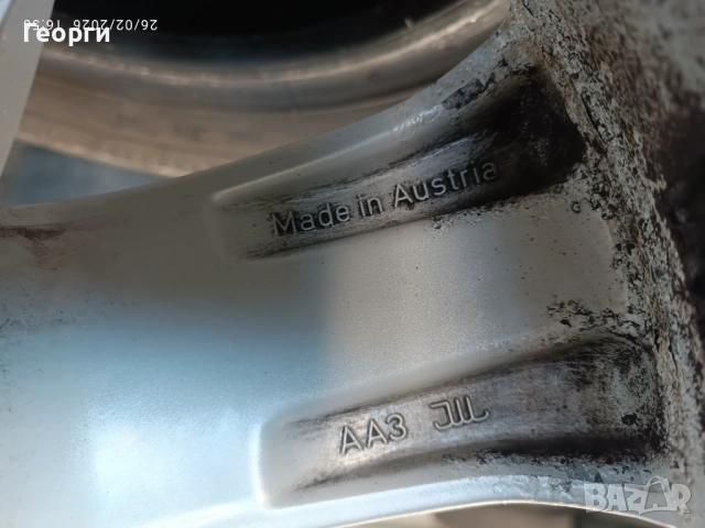 4бр.алуминиева джанта 18цола за Audi 5x112, снимка 5 - Гуми и джанти - 53644661