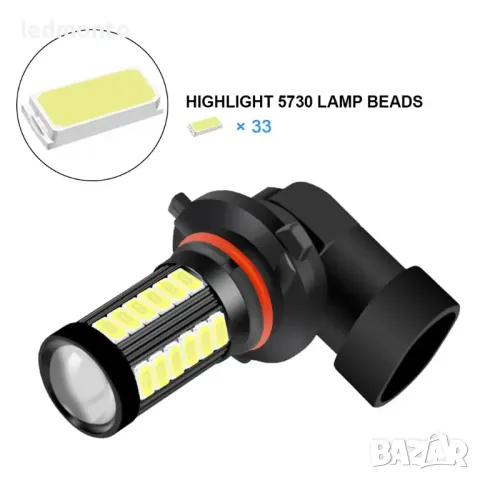 LED Крушки H11 / H8 / H9 GREE CHIP - https://monto.bg/vendor/led-krushki, снимка 3 - Части - 44113786