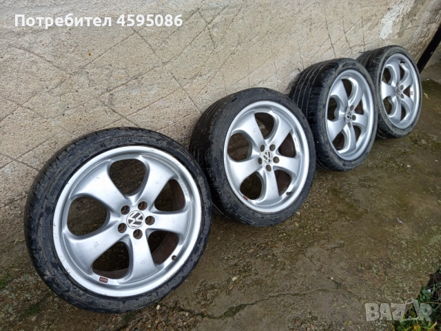 Джанти Lenso 18 5x100 VAG, снимка 3 - Гуми и джанти - 53663310