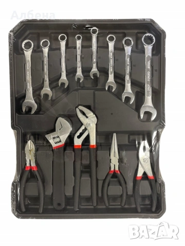 Професионален комплект с инструменти, снимка 4 - Куфари с инструменти - 53479246