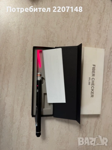 Визуален локатор на повреди в оптични влакна (Светулка), снимка 5 - Друга електроника - 53247259