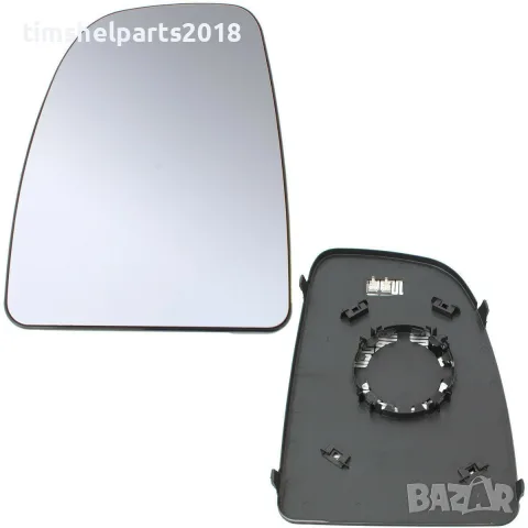 Стъкло за огледало с подгряване горна част FIAT DUCATO 2006- 2020 Шофьорска страна