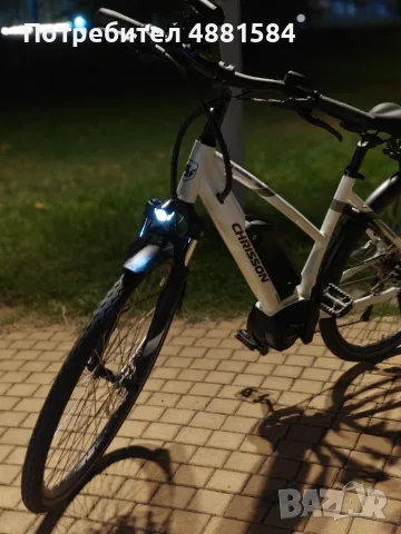 Електрически велосипед CHRISSON E-ACTOURUS (Bosch / Shimano Deore) – КАТО НОВ!, снимка 3 - Велосипеди - 56089082