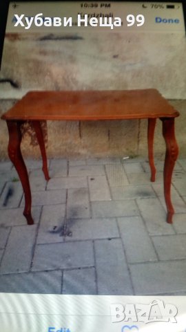 Маса - бароков стил