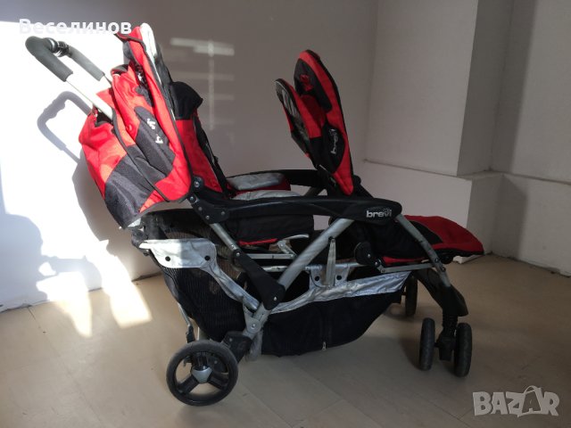 Употребявана детска количка за породени деца Brevi, снимка 2 - Детски колички - 40498492