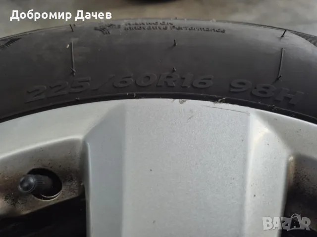 4 бр. Оригинални Audi джанти със зимни гуми Hankook Winter I*cept RS3 DOT 23 225/60/R16 98H , снимка 5 - Гуми и джанти - 48343629