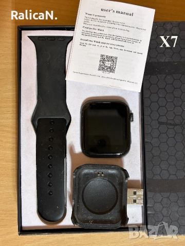 Смарт часовник Sport Tech X7 черен, снимка 2 - Смарт гривни - 52851680