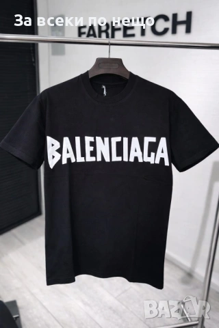 Balenciaga Мъжка Тениска👕Мъжка Блуза С Къс Ръкав - Различни Цветове Код Urban2, снимка 3 - Тениски - 53666204