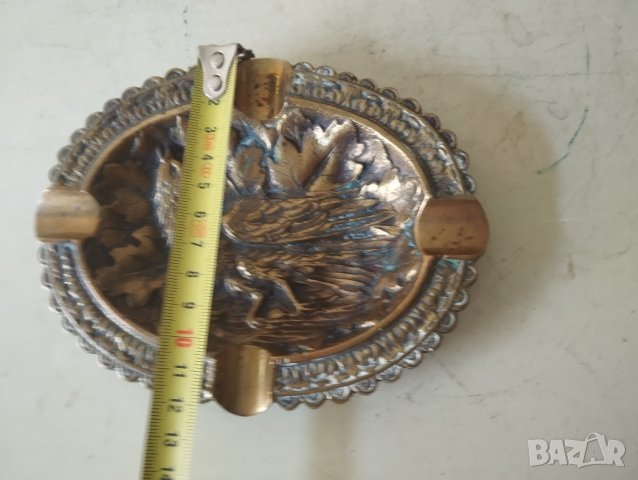 бронзов пепелник, снимка 2 - Антикварни и старинни предмети - 41930941