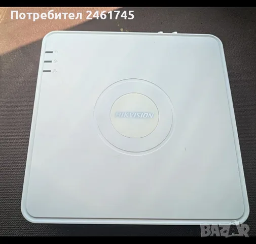 DVR HIKVISION 4-ри канален up to 6TB HDD, снимка 2 - Комплекти за видеонаблюдение - 55892212