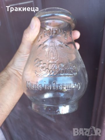 Стъкло за стар немски газен фенер лампа, снимка 1