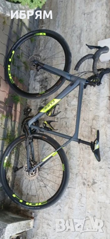 CUBE Гравел 2022ГОД, 2×11ск,Шимано 105, R7000, раз,М /53см, Топ състояние!!! 1300лв, лв,, снимка 3 - Велосипеди - 50168643