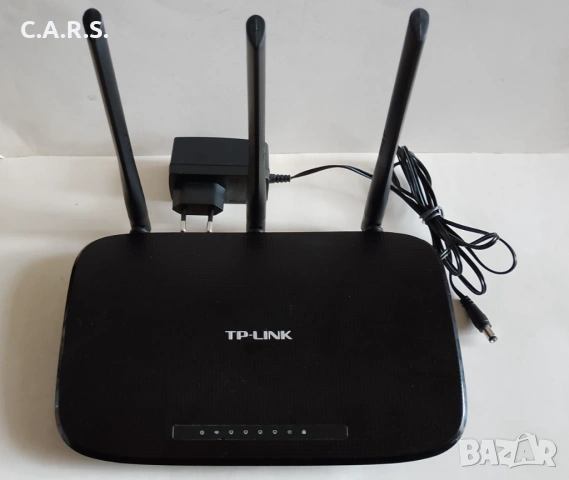 Wi-Fi Рутер TP-Link TL-WR940N 450 Mbps, снимка 2 - Рутери - 53798104