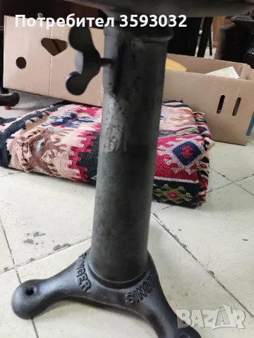 автентична табуретка Singer , снимка 5 - Колекции - 49540325