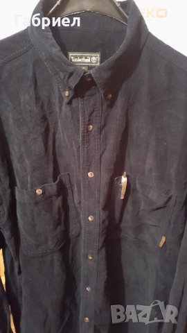 Мъжка джинсова риза Timberland. , снимка 3 - Ризи - 39330154