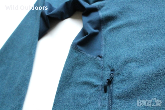 HAGLOFS - мъжка поларена горница, размер М, снимка 3 - Спортни дрехи, екипи - 52655018