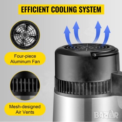 VEVOR™ Дестилатор на Вода Дестилация на Вода Дестилирана Вода Водно Дестилитиране Воден Дестилатор, снимка 7 - Други - 41329744