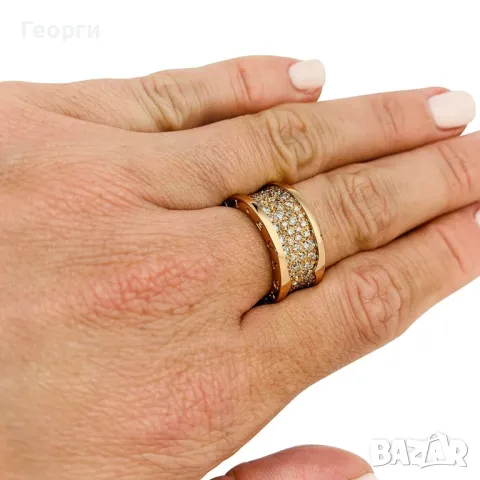 Bvlgari B zero оригинален пръстен, снимка 3 - Пръстени - 50216874