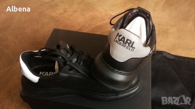 KARL LAGERFELD Размер EUR 43 / UK 9 естествена кожа 111-13-S, снимка 9 - Ежедневни обувки - 41047402