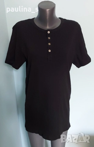 Три различни броя / Черна тениска тип туника "Janina", "Schiesser" и "K-town" / голям размер , снимка 8 - Тениски - 46943793