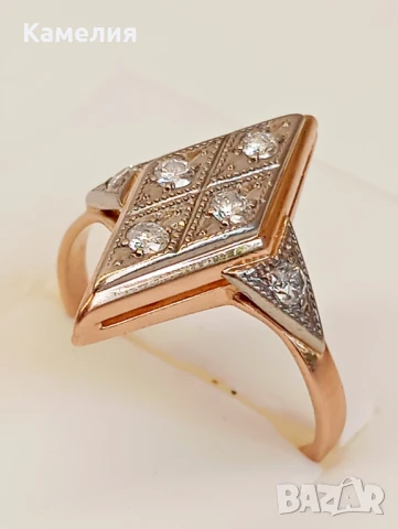 Руско злато , снимка 4 - Пръстени - 50738631