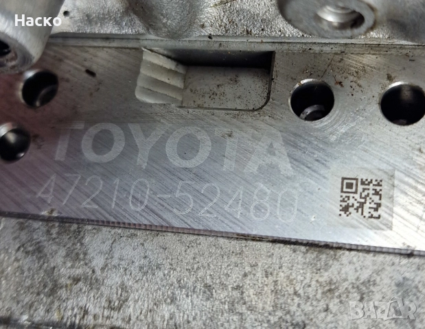Спирачна Помпа Модул ABS АБС Toyota Yaris P13 Hybrid Тойота Ярис Хибрид 47210-52480 47270-47030, снимка 4 - Части - 52887640