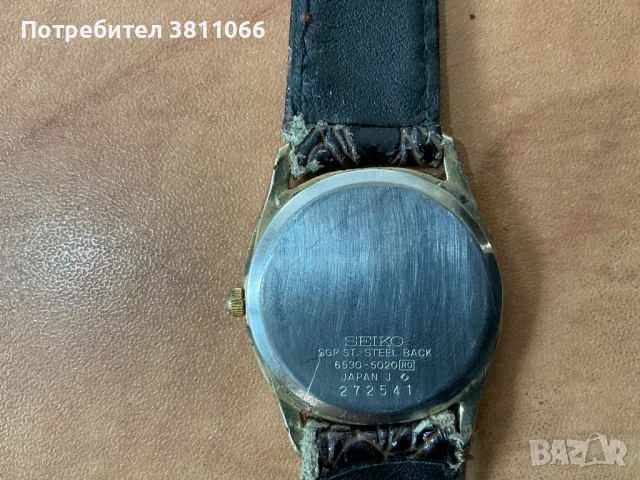 Японски кварцов часовник с кутия - Сейко/ Seiko, снимка 5 - Мъжки - 49964277