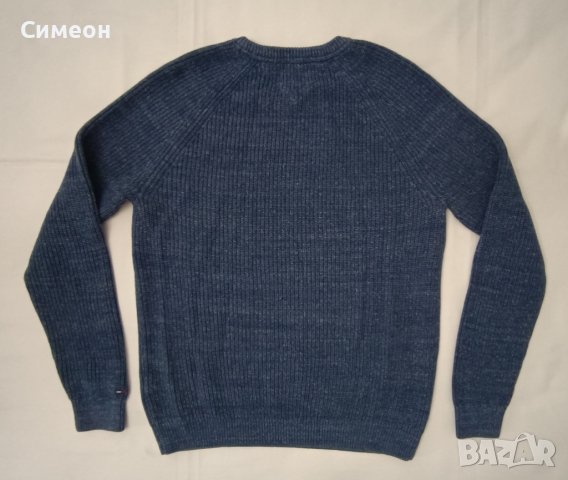 Tommy Hilfiger Pullover оригинален пуловер S памучен топъл Tommy Jeans, снимка 5 - Пуловери - 44303963
