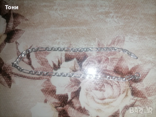 Сребърна Гривничка Нова , снимка 3 - Гривни - 50470578