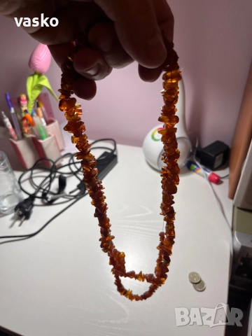Стари гердани кехлибар-големи , снимка 7 - Колиета, медальони, синджири - 52674600