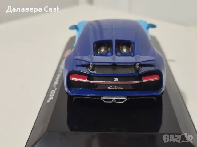 1/43 Bugatti Chiron 2016 Altaya , снимка 6 - Колекции - 55807521