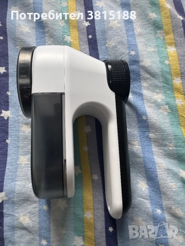 Аспиратор за текстил HECKERMANN, за дрехи, 1200mAh, 3 скорости, черен, комплект с 3 остриета, снимка 4 - Други - 52621731