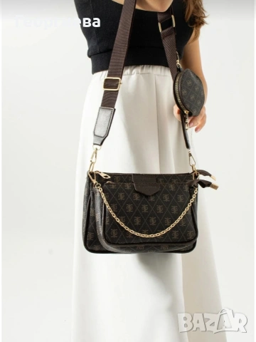 Елегантна дамски чанта "ROSMOD", снимка 2 - Чанти - 53261655