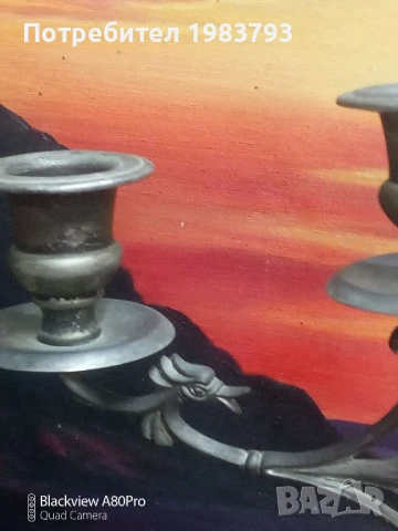 Посребрен свещник във викториански стил., снимка 6 - Декорация за дома - 50702465