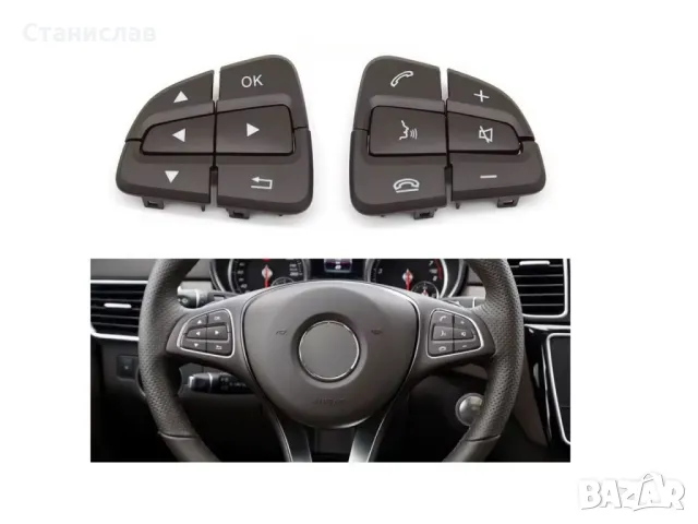 Mercedes V-Class W447 Капачета за волан , снимка 3 - Части - 50250936