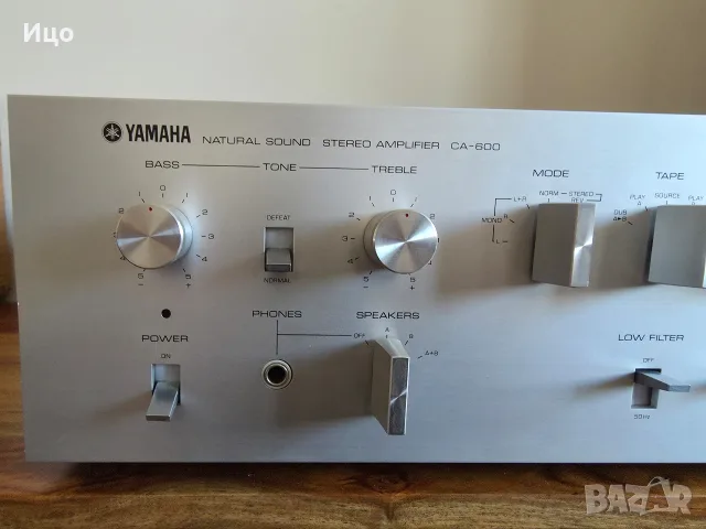 Усилвател Yamaha CA600, снимка 3 - Ресийвъри, усилватели, смесителни пултове - 56155009