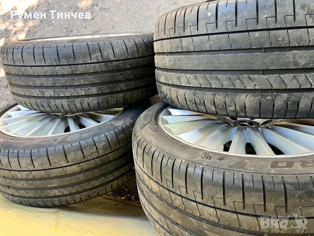 Пригинални джанти с гуми за Мерцедес 19ки, снимка 9 - Гуми и джанти - 51769774