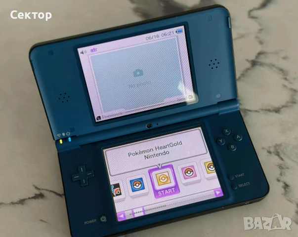Nintendo DSi XL с 134 записани игри Покемон Pokemon Zelda Mario, снимка 3 - Nintendo конзоли - 50688846