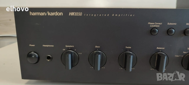 Стерео усилвател Harman/Kardon HK6550, снимка 9 - Ресийвъри, усилватели, смесителни пултове - 53082074