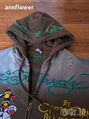 Суичър Ed Hardy L, снимка 12 - Суичъри - 53064342