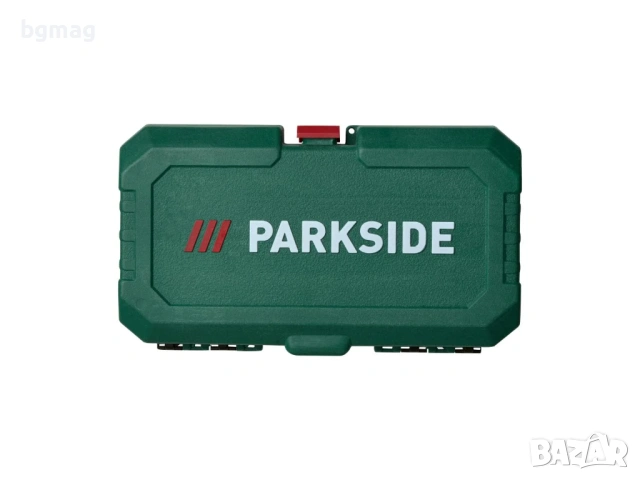 PARKSIDE комплект тресчотка с въртяща глава и вложки 1/4''-39 части, снимка 4 - Гедорета - 53181001