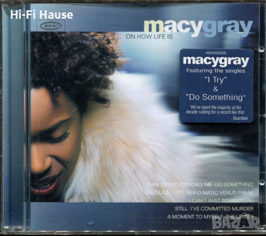 Macy Gray-On How Life Is, снимка 1 - CD дискове - 36312656